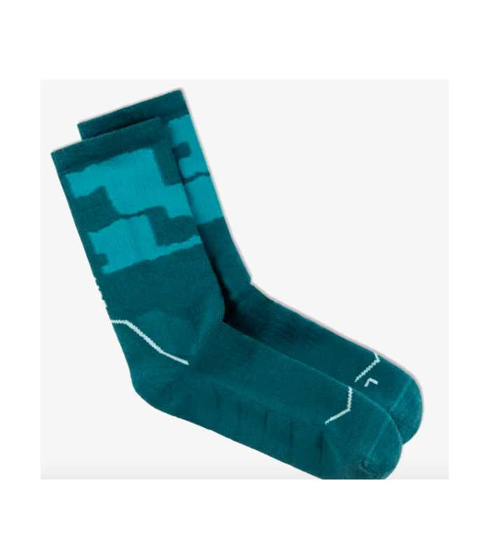 Calcetines Buff Merino Midweight Teal