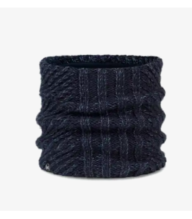 Buff Knitted & Fleece Neckwarmer Akna Night Blue