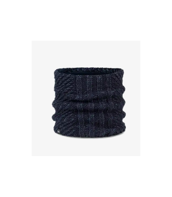 Buff Knitted & Fleece Neckwarmer Akna Night Blue