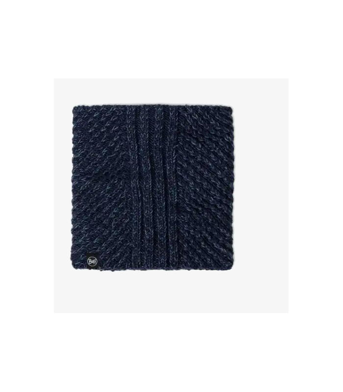 Buff Knitted & Fleece Neckwarmer Akna Night Blue