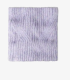 Buff Knitted & Fleece Neckwarmer Eyla Lilac Ice