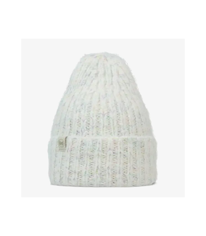 Gorro Buff Knitted & Fleece Band Beanie Eyla White