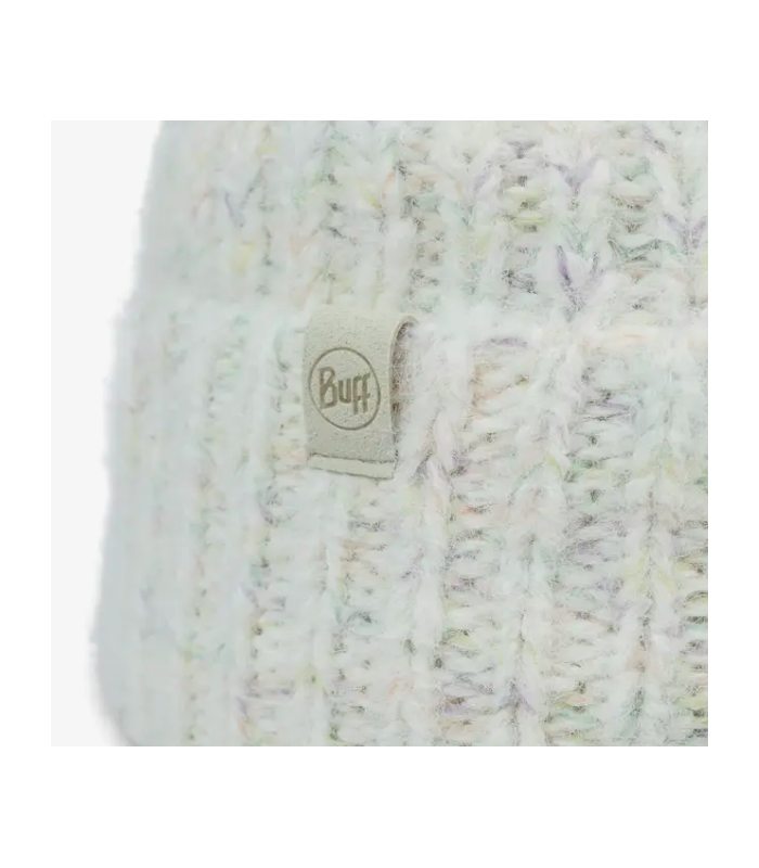 Gorro Buff Knitted & Fleece Band Beanie Eyla White