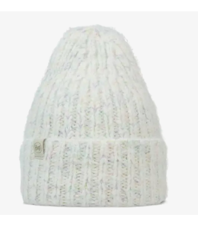 Gorro Buff Knitted & Fleece Band Beanie Eyla White