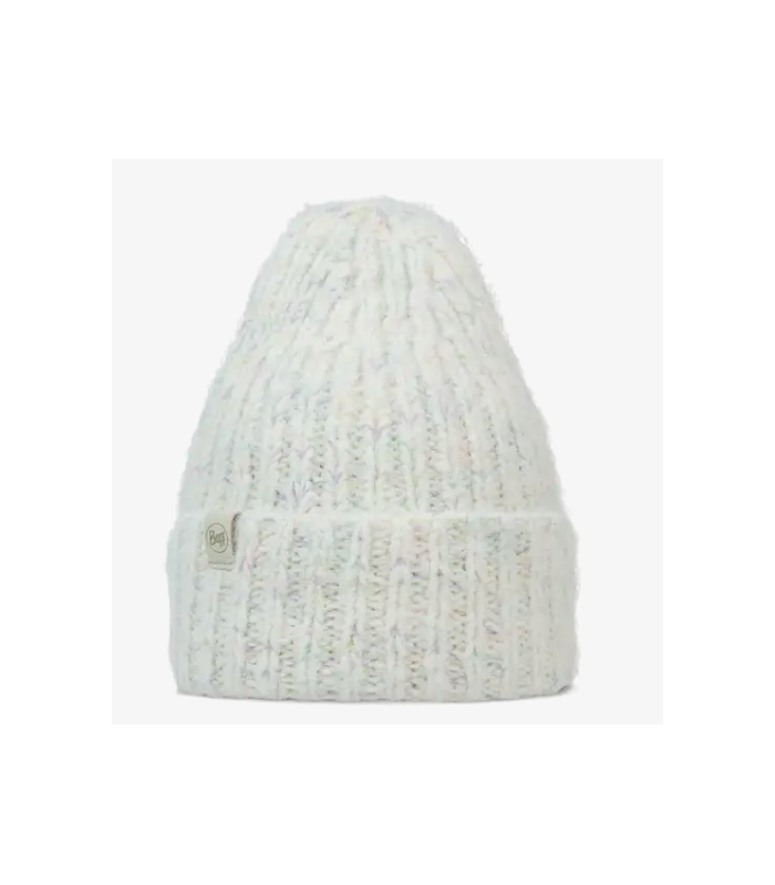 Gorro Buff Knitted & Fleece Band Beanie Eyla White