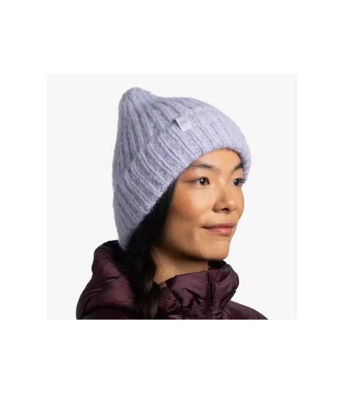 Gorro Buff Knitted & Fleece Band Beanie Eyla Lilac Ice