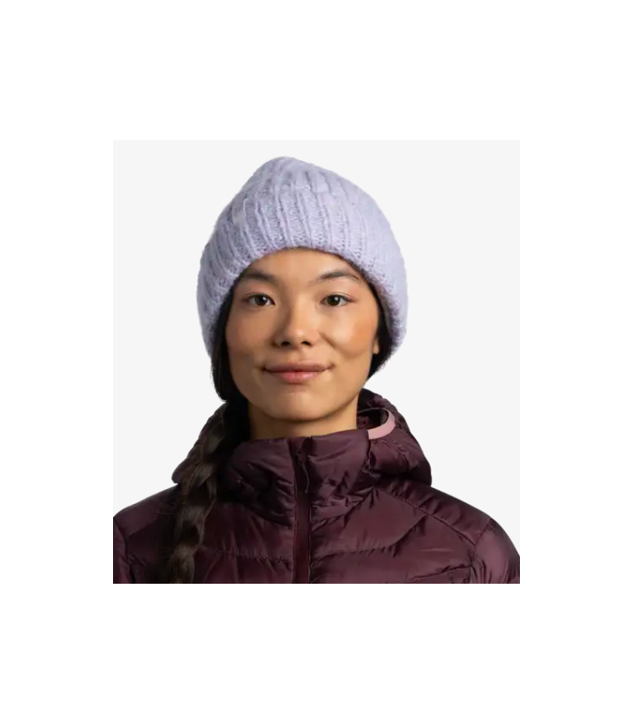 Gorro Buff Knitted & Fleece Band Beanie Eyla Lilac Ice