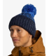 Gorro Buff Knitted & Fleece Band Beanie Akna Night Blue