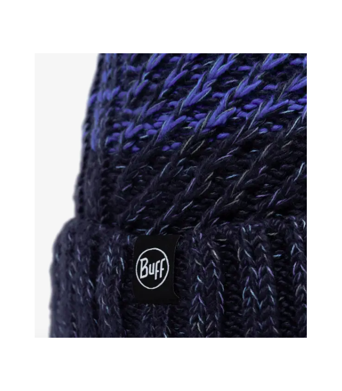 Gorro Buff Knitted & Fleece Band Beanie Akna Night Blue