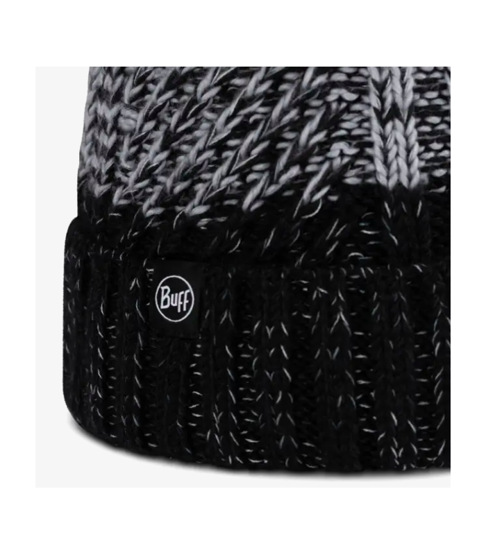 Gorro Knitted & Fleece Band Beanie Akna Graphite
