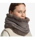 Buff Knitted Neckwarmer Keshia Cobblestone