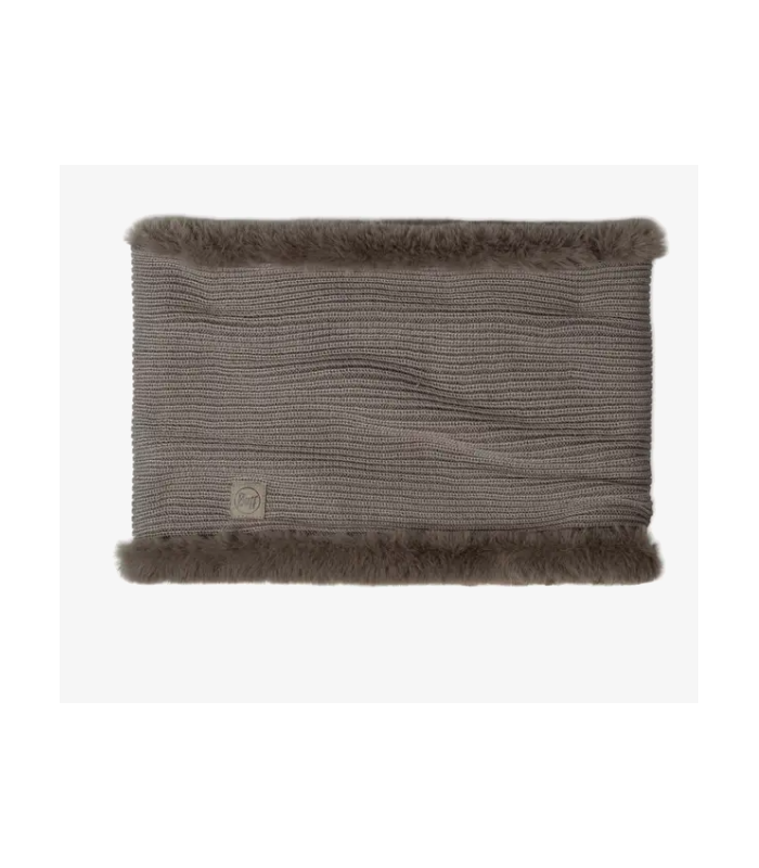 Buff Knitted Neckwarmer Keshia Cobblestone