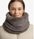 Buff Knitted Neckwarmer Keshia Cobblestone