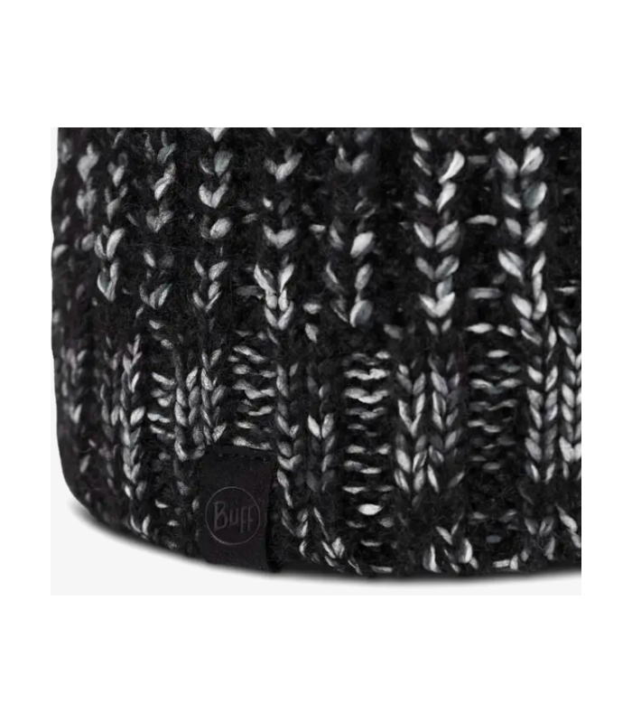 Gorro Buff Knitted & Fleece Band Beanie Dalia Black