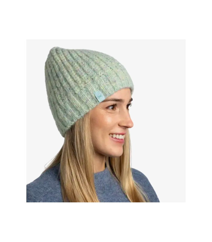 Gorro Buff Knitted & Fleece Band Beanie Dalia Aqua Haze