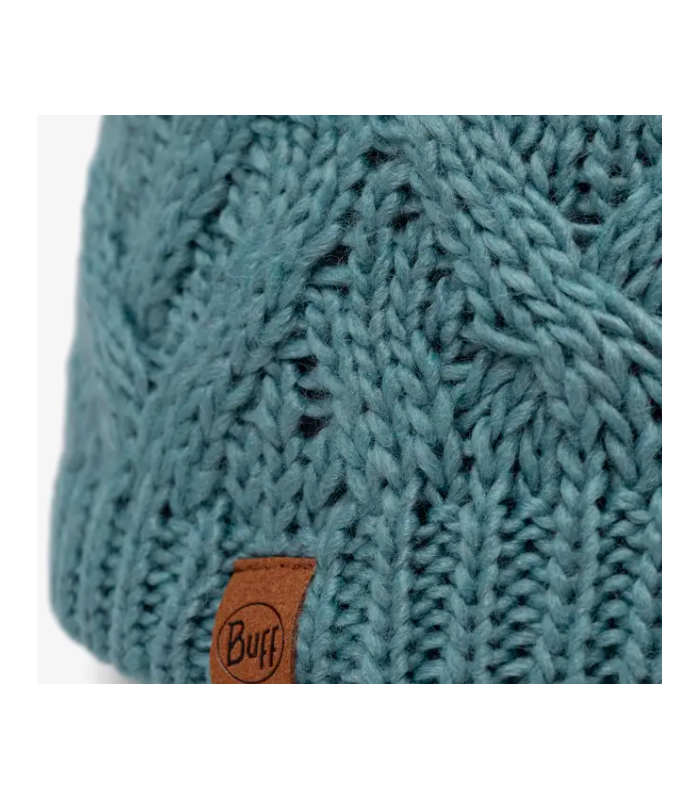 Gorro Buff Knitted & Fleece Band Beanie Caryn Blue