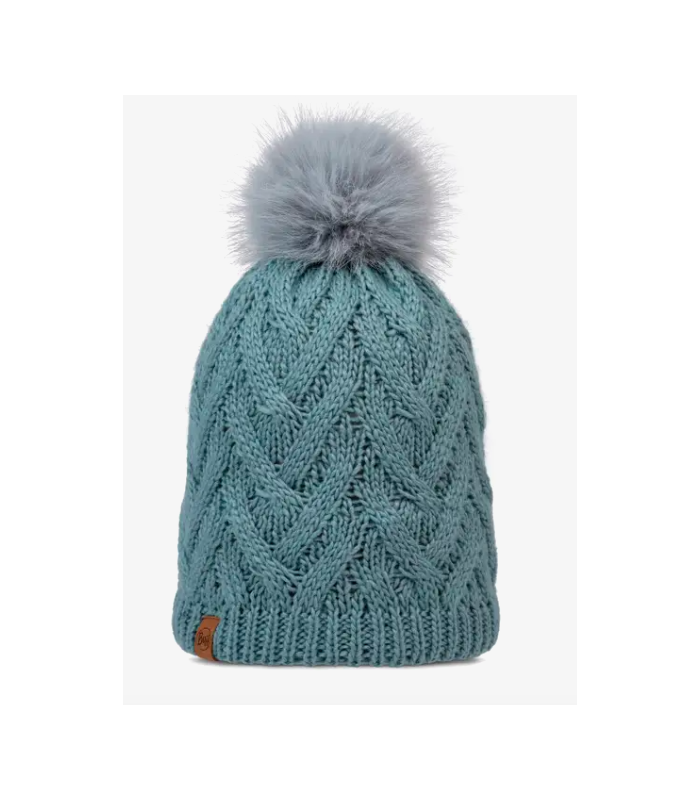 Gorro Buff Knitted & Fleece Band Beanie Caryn Blue