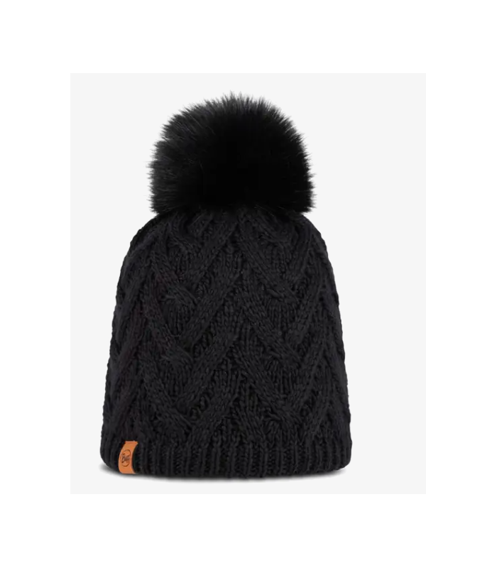 Gorro Buff Knitted & Fleece Band Beanie Caryn Black