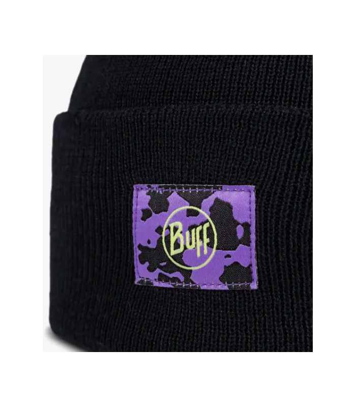 Gorro Buff Knitted Beanie Bery Black Junior