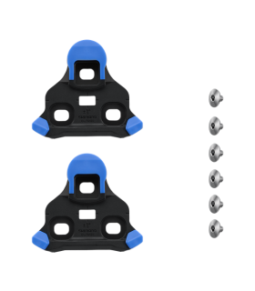 Calas Shimano SPD-SLR CL-SL120 2 Grados Carretera Azules