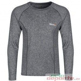 Camiseta Regatta Vettis Gris Hombre RMU023