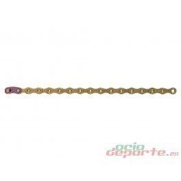 Cadena Sram XX1 Eagle Gold Dorada 12V 126L