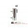 Prolongadores X-Sauce Valvula Fina Con Rosca Exterior 35MM 0340