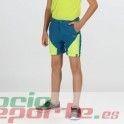 Short Regatta Sorcer Mountn Infantil / Verde-Lima